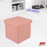 ราคา กล่องเก็บของ นั่งได้ พับได้ กล่องผ้า กล่องพับ กล่องอเนกประสงค์ กล่องใส่ของ กล่องจัดระเบียบ กล่อง รับน้ำหนัก 100 kg (9454832443)