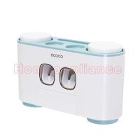 ราคา ECOCO ที่บีบยาสีฟัน เครื่องบีบยาสีฟันอัตโนมัติ ที่ใส่แปรงสีฟัน ที่แขวนแปรงสีฟัน เครื่องบีบยาสีฟัน ชั้นวางของในห้องน้ำ E1802 (4534164332)