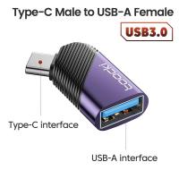ราคา Toocki OTG USB 3 0อะแดปเตอร์ชาร์จเร็วการถ่ายโอนข้อมูลประเภท C ไปยังอะแดปเตอร์ USB แปลงหญิง (21268847742)