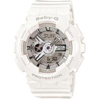ราคา Casio Baby G นาฬิกาอะนาล็อกขาว BA 110 7A3 (17560307853)
