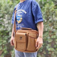 ราคา กระเป๋าสะพายข้าง ใช้งานได้ทั้งผู้ชายและผู้หญิง แบรนด์แท้ZONGKA100 หนัง PU ช่องเยอะ รุ่นJB65 (19472399250)