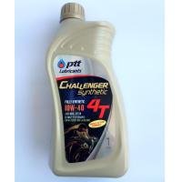 ราคา PTT Lubricantsน้ำมันเครื่อง10w 40 Ptt Challenger synthetic 1 0ลิตร 4T ปตท สังเคราะห์100 (20222772641)