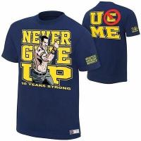 ราคา hot Wwe tshirt WWE เสื้อยืด เก็บเงินปลายทางได้ เสื้อมวยปล้ำ John Cena สีน้ำเงิน (18972713207)