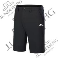 ราคา 2023 J Lindbergh Golf Apparel Shorts Mens Fashion Summer Sports Pants Elastic Golf Color Lock Five Point Shorts (20225303546)