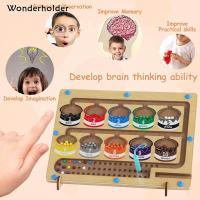 ราคา สีแม่เหล็กและตัวเลขเขาวงกตพร้อมปากกาแม่เหล็กไม้นับแม่เหล็กเขาวงกตบอร์ดแม่เหล็กการศึกษาของเล่นปริศนามอนเตสซอรี่สีและตัวเลขสำหรับเด็กวัยหัดเดินเขาวงกตนับแม่เหล็กสำหรับเป็นของขวัญ (19835631915)