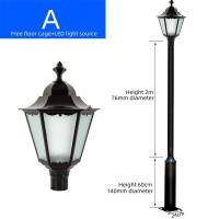 ราคา ไฟสนาม3เมตรกลางแจ้งกันน้ำและไฟ LED แบบสว่างแสงภูมิทัศน์สวนเสาสูงสนามหญ้าโคมไฟกลางแจ้ง (20767892418)