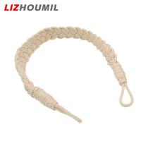 ราคา LIZHOUMIL 2ชิ้นเชือกผ้าฝ้ายธรรมชาติสายรวบม่านผ้าม่านแต่งลายสไตล์โมเดิร์นสำหรับหน้าต่างสำนักงานบ้าน (20482623455)