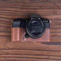 ราคา For Fuji XT5 camera bag XS10 protective case XT4 leather case XT3 XT2 leather base XT30 camera case (17191253289)