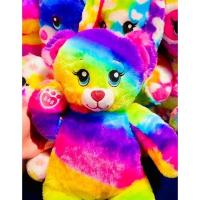 ราคา ตุ๊กตาหมีบิ้วอะแบร์ น้องหมี สีรุ้ง จมูกมีกลิทเตอร์วิ้งๆ Build A Bear สินค้ามือสองนำเข้าจากอเมริกา (16530074858)