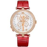 ราคา OLEVS 5576 Fashion Quartz Watch For Women Waterproof Genuine Leather Band Women Wristwatches (20439293019)