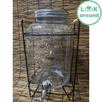 ราคา โหลแก้ว มีก๊อกน้ำขนาด8ลิตร 1841 8L New Look Around (18484413329)