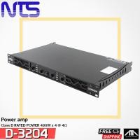 ราคา ส่งฟรี NTS D3204 D 3204 4CH POWER เพาเวอร์ พาวเวอร์แอมป์ ยี่ห้อ NTS สินค้าพร้อมส่ง ส่งไวววว กำลังขับ 480W มีวงจรป้องกันแรงดันไฟ 4 Channel (10012924222)
