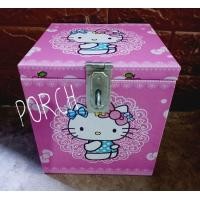 ราคา กล่องเก็บของ กล่องออมสิน ล็อคกุญแจได้ เลือกลายการ์ตูนทักแชท (19810923250)