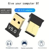 ราคา ตัวรับ ตัวส่ง สัญญาณ Bluetooth จาก อุปกรณ์เชื่อมต่อแบบบลูทูธ PC Laptop ไปหาอุปกรณ์ใดๆที่มี Bluetooth ได้ Bluetooth CSR 5 0 Dongle Adapter USB for Computer Laptop Windows 10 8 7 XP (21015199445)