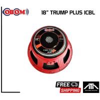 ราคา แพ็ค 1 ชิ้น ดอกลำโพง 18 นิ้ว OBOM 18 TRUMP PLUS ICBL 1500 W 8 Ohm ดอกลำโพง 18 นิ้ว โอบอ้อม 18 นิ้ว TRUMP PLUS ICBL 1500 วัตต์ 8 โอห์ม (12416966986)