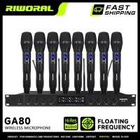 ราคา ไมค์ไร้สาย wireless 4 ช่อง ไมค์ ลอย ไร้ สาย 2 Channel มือถือ การประชุม ไมค์ลอยไร้สาย UHF ไมค์โครโฟน โลหะ ไมค์ แกนข้าวสาลี ไมค์คาราโอเกะ ชุดไมค์ลอยคู่ 150m 492ft (18814742580)