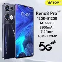 ราคา OPP0 Reno8 Pro Phone 8GB RAM 512GB รอมสมาร์ทโฟน 7 2 นิ้วโทรศัพท์เกมโทรศัพท์ราคาที่ดีที่สุด 5G Android Phone สองซิม 5800mAh HD กล้องโทรศัพท์ Android ใหม่โทรศัพท์ราคาถูก (19743342572)