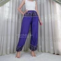 ราคา กางเกงขายาว ผ้าสปัน นุ่มพริ้ว เบาสบาย ใส่ได้ทั้งชายและหญิง (20364365085)
