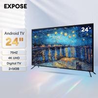 ราคา ทีวี 24 นิ้ว สมาร์ททีวี 4K WiFi HDR Android 12 0 ทีวี 16 นิ้ว smart TV โทรทัศน์ Youtube NETFLIX Goolgle HDMI VGA DP รับประกัน 3ปี (21069858211)