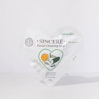 ราคา สบู่ซินเซีย สบู่ล้างหน้า ทำความสะอาดผิวหน้า Sincere Facial Cleansing Soap (20442222037)