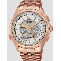 ราคา นาฬิกาข้อมือผู้ชาย CITIZEN Eco Drive World Time รุ่น BL9003 85A ขนาดตัวเรือน 44 มม หน้าปัดสีขาว ตัวเรือน สาย Stainless Steel สี Rose Gold (19576971946)