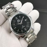 ราคา Orient นาฬิกาทางการของผู้ชาย Orient นาฬิกาอัตโนมัติ มือไขลานของญี่ปุ่นพร้อมคริสตัลแซฟไฟร์สแตนเลสสตีลและนาฬิกาชุดหนัง (2523920394)