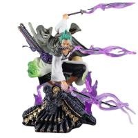 ราคา IJVBTV สามดาบโซโล ดาบของโซโล โมเดลวันพีช สามดาบไหลญี่ปุ่นอะนิเมะเพชรประดับรูปแบบสะสมหลังคาต่อสู้ Roronoa Zoro ตุ๊กตาของเล่นหุ่นรุ่น Roronoa Zoro แอ็คชั่นตุ๊กตาเครื่องประดับของเล่นตัวเลข (16347761900)