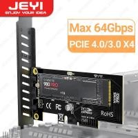 ราคา JEYI M 2 SSD สำหรับ PCIe 4 0X1อะแดปเตอร์การ์ดขยาย X1 PCIE 2280 SSD สำหรับพีซีตั้งโต๊ะ PCIePCI E GEN4 16Gbps ความเร็วเต็มรูปแบบ SK1 (19654360368)