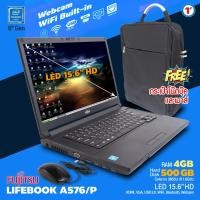 ราคา โน๊ตบุ๊ค Fujitsu LifeBook A576 Celeron Gen6 RAM 4 8GB DDR4 HDD SSD หน้าจอ 15 6 นิ้ว CAMERA Wifi ในตัว Refurbished laptop used notebook คอมพิวเตอร์ 2023 มีประกัน By Totalsolution (9645842443)