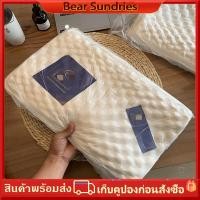 ราคา ยางพาราธรรมชาติ นอนหลับสบาย รักษากระดูกสันหลังส่วนคอ แถมปลอกหมอน บรรเทาความเจ็บปวด หมอนยางพารา ผลิตจากยางพาราแท้ 100 แถมปลอกชั้นตาข่ายอย่างเดียวพร้อมส่งจ้า (21003382821)