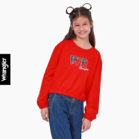 ราคา WRANGLER KIDS เสื้อยืดแขนยาวเด็กผู้หญิง คอลเลคชั่น Celebrate ทรง REGULAR รุ่น WK F523GTLSN32 (21024321174)