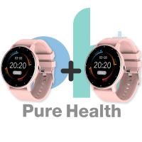 ราคา เซ็ตเเพ็คคู่สุดคุ้ม PH Life HR 2 วัดความดันโลหิต ออกซิเจน หัวใจ นอนหลับ กันน้ำ IP68 ออกกำลังกาย 8 โหมด ประกันศูนย์ 1 ปี (13409016895)