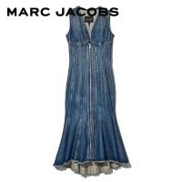 ราคา MARC JACOBS THE WAVE DENIM DRESS PF23 2P3RDR001D01 ชุดเดรส (19849421233)
