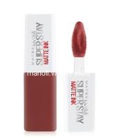 ราคา Maybelline Super Stay Lip ลิปสติก เนื้อแมท ลิป ติดทนนาน (20977788396)