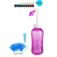 ราคา ล้างจมูกพัลส์น้ำ300มล ล้างจมูกขวดเครื่องสำอางฉีดน้ำที่สเปรย์ทำความสะอาดจมูก10ถุง2 7กรัมล้างแป้งยาปฏิชีวนะจมูกเกลือสำหรับผู้ใหญ่จมูกอักเสบแพ้ไซนัสเครื่องมือล้างจมูกทุกวัน (20237657336)