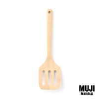 ราคา มูจิ ตะหลิวไม้ MUJI A Rubber Wood Turner (20887833294)
