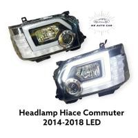 ราคา ไฟหน้า Commuter LED 2014 2016 2018 ไฟหน้า โปรเจคเตอร์ รถตู้ โคมดำ ไฟเลี้ยววิ่ง (20042745725)