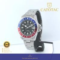 ราคา CATOTAC นาฬิกาข้อมือผู้หญิงหน้าปัดดำ สายสแตนเลส รุ่น GA 98028 (15001399021)