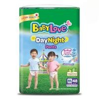 ราคา ห่อใหญ่เมกะ Baby love รุ่น Day Night Pants เบบี้เลิฟ ห่อสีเขียว แพมเพิสเด็ก (20799267511)