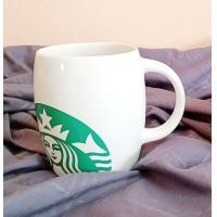 ราคา Starbucks ceramic mug แก้วกาแฟสตาร์บัคส์ 12 16 oz (19420548509)