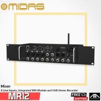 ราคา แท้ ประกัน บูเซ่ฯ MIDAS MR 12 Digital MIXER ดิจิตอลมิกเซอร์ MIXER DIGITAL MR 12 MR12 มิกเซอร์ เครื่องผสมสัญญาณเสียง ดิจิตอล 12 Input 6 Aux (9077164260)