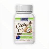 ราคา น้ำมันมะพร้าวสกัดเย็นบริสุทธิ์ 1 กระปุก 60 แคปซูล NBL Nubolic Coconut Oil (8424583371)