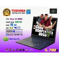 ราคา โน๊ตบุ๊ค Notebook Toshiba Core i5 GEN4 GTAV offline FC Online ROV Freefire Roblox Sim4 PB ทดสอบแล้วเล่นได้ครับ Used (16540382540)