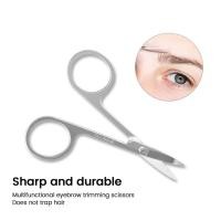 ราคา กรรไกรตัดขนคิ้ว กรรไกรเสริมสวย กรรไกรตัดขนจมูกสีเงิน (17461121414)