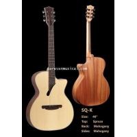 ราคา กีต้าร์โปร่งไฟฟ้าSqoe SQ K (9188021787)