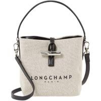 ราคา 100 แท้ยาว Champ กระเป๋าสำหรับสตรีและผู้ชายผ้าใบ ROSEAU ESSENTIAL TOILE Cross กระเป๋ารักแร้ Longchamp ไหล่กระเป๋า (16349544431)