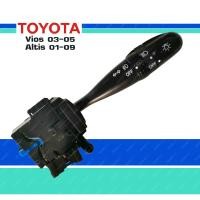 ราคา สวิทซ์ยกเลี้ยว TOYOTA Vios 2003 2005 Altis 2001 2009 สวิทช์ ไฟเลี้ยว คันยกเลี้ยว โตโยต้า วีออส 03 05 อัลติส 01 09 มีสวิทช์ไฟตัดหมอกในตัว CAR SHOW แท้ มีรับประกัน (7222918323)