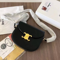 ราคา กระเป๋า ซิลีน ไทรอัมพ์ ทีน เบซาซ งานกล่อง อุปกรณ์ครบ สีดำ Size 25 18 7 cm (20372899700)