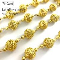 ราคา สร้อยสังวาลย์ เครื่องประดับตกแต่งชุดไทย มี 3 สีให้เลือก ชุบทอง เงินรมดำ เงิน สินค้าพร้อมส่งจากประเทศไทย (20957451789)