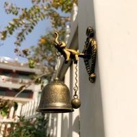 ราคา กระดิ่งประตูร้านกิเลนของตกแต่งประตูกระดิ่งประตูกระดิ่งลมแขวนประตูเหล็กหล่อกระจกเข้าประตูกระดิ่งเข้าประตู (20578185787)